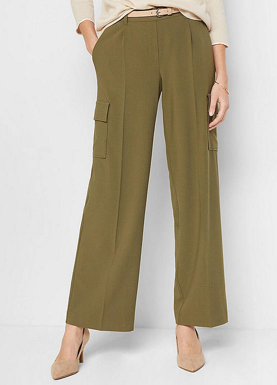 Wide Leg Cargo Pants by bonprix | bonprix