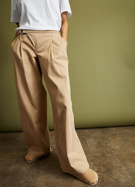 Wrap Front Trousers