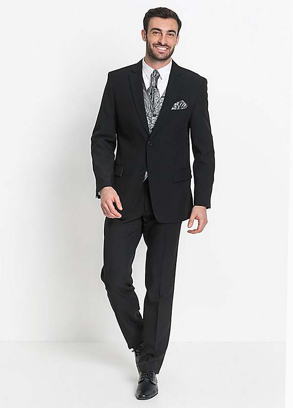 bonprix Blazer & Trousers & Waistcoat & Tie