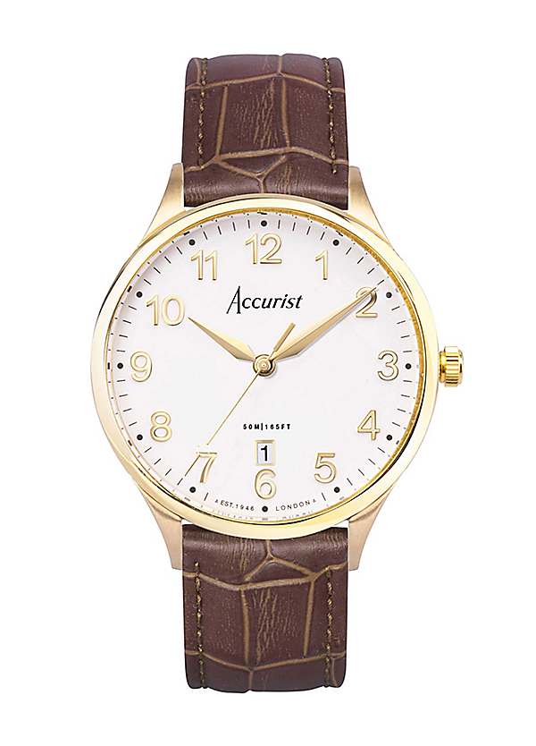 Accurist sale watches gold