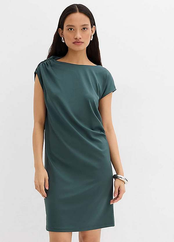 sachin and babi light blue dress Boat Neck Drape Panel Split Leg Maxi Dress In Baby Blue | EGO UK main image 0