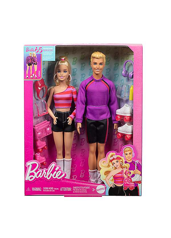 Barbie 65th Anniversary Barbie & Ken Fashionista Dolls 2
