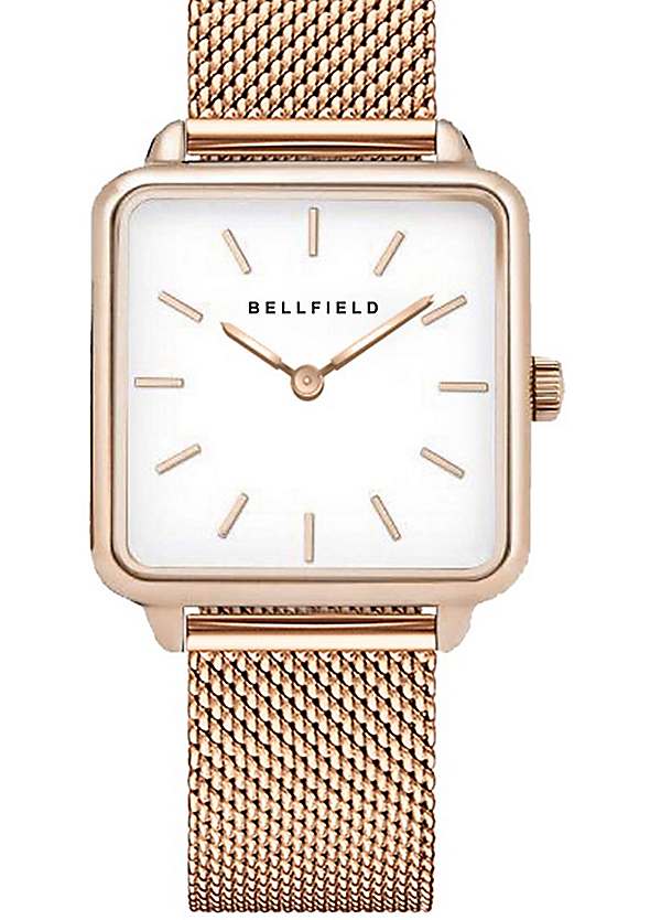 bellfield watch rose gold