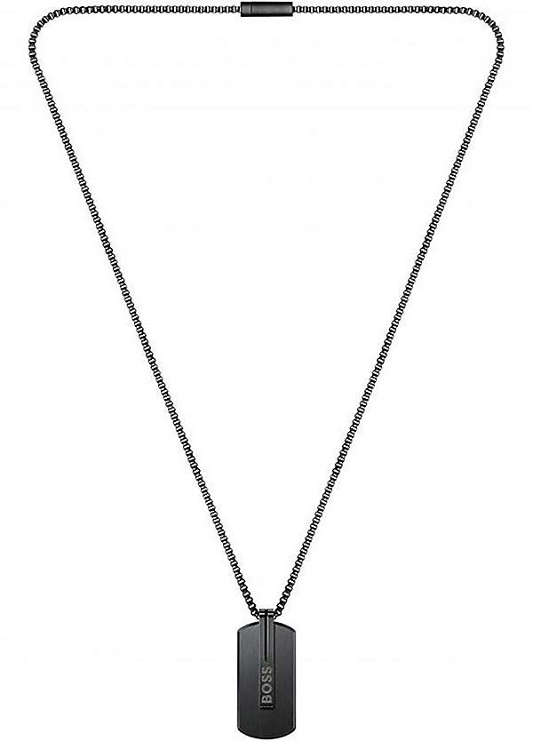 Mens dog outlet chain necklace