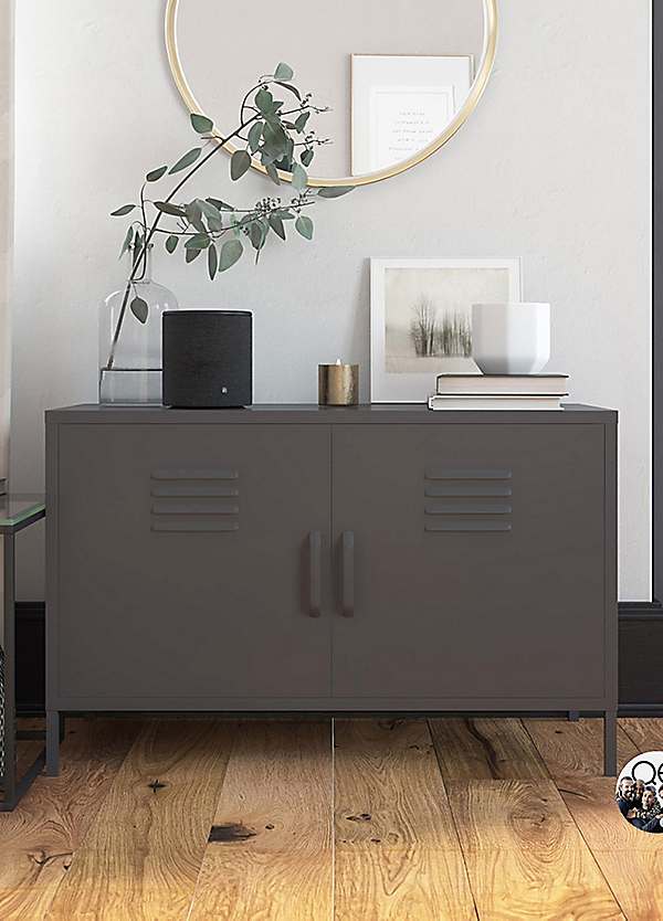 Bradford 2 Door Metal Accent Cabinet bonprix