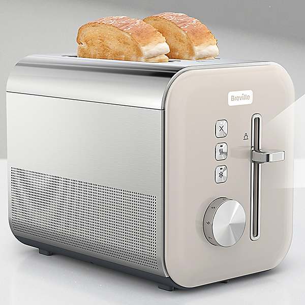 Bread Toaster Breville Cream Toaster Breville High Gloss