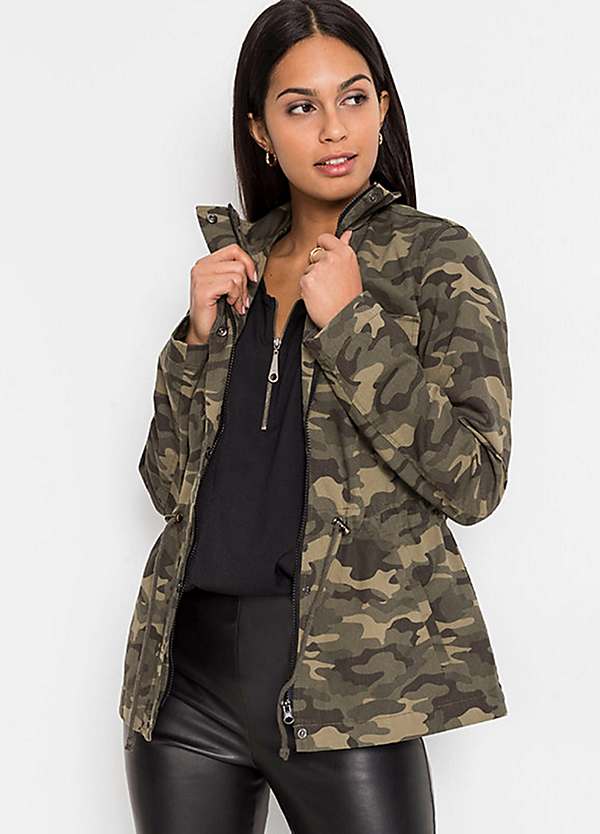 camo jacket womens