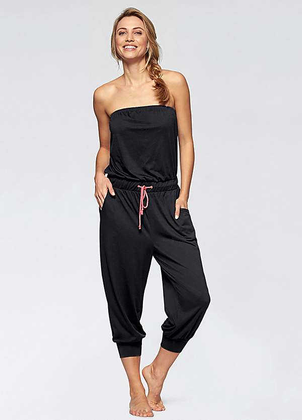Casual Strapless Jumpsuit
