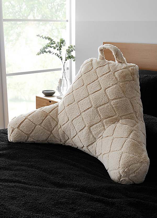 High back reading discount pillow