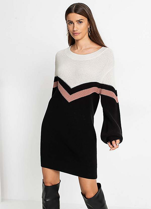 chevron stripe jumper