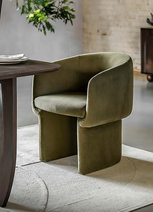 Chic Living Holm Fabric Dining Armchair