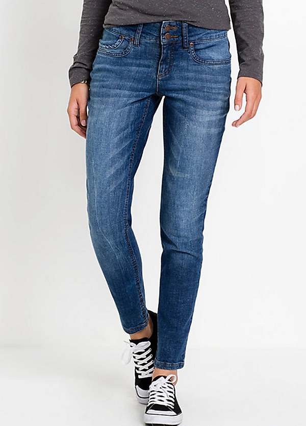bonprix Classic Cut Straight Leg Jeans