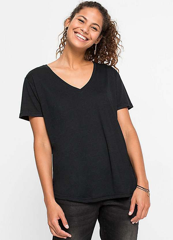 polyester v neck shirts