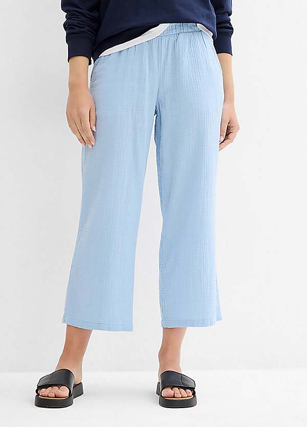 Cotton Muslin Culottes by bonprix bonprix