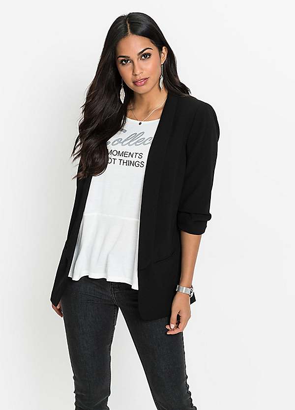 long length boyfriend blazer