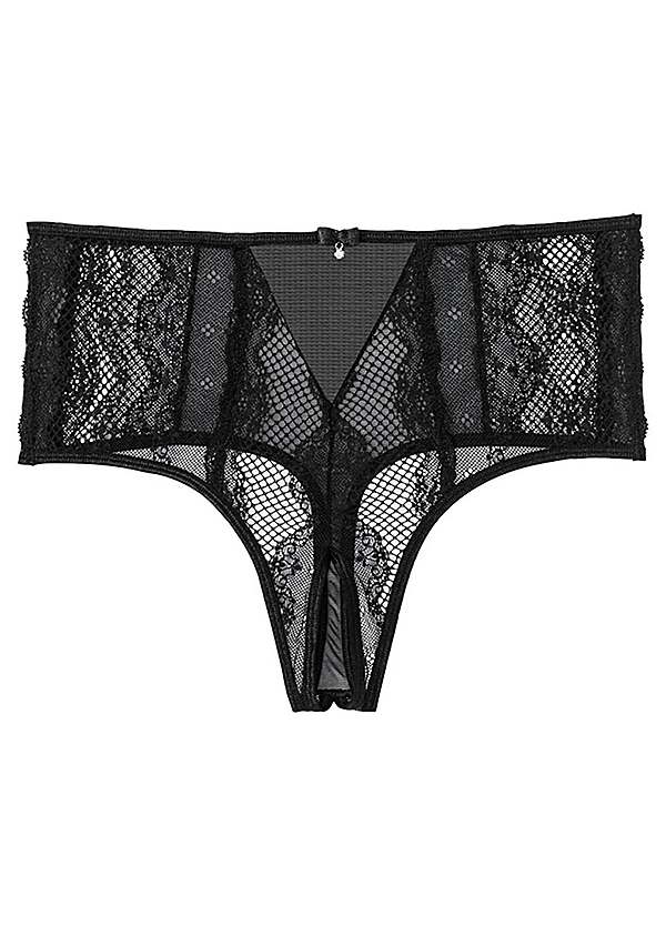 Crotchless Lace Panties