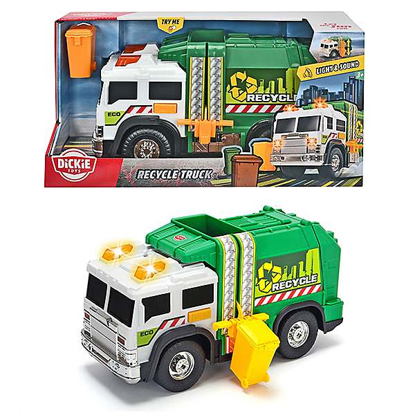 Dickie toys store recycling truck