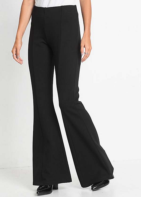 Flared Trousers by bonprix