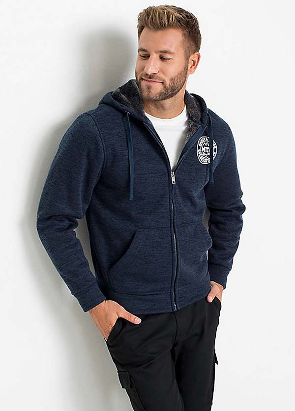 fleece lined hoodie