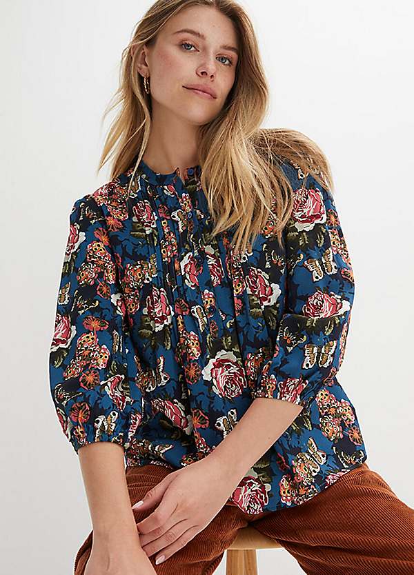 Floral Pattern Blouse by bonprix