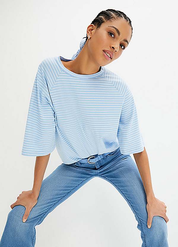 white floral turtleneck