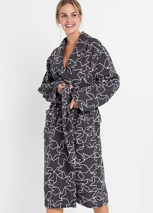 cotton fluffy dressing gown