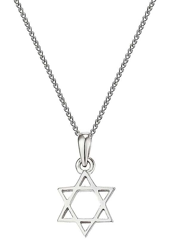 Star of david sale pendant with diamonds