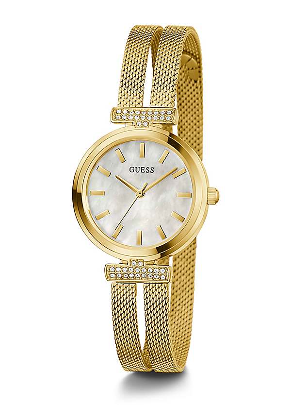 Guess discount gold watches