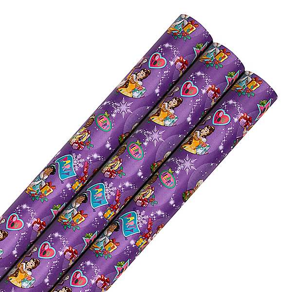 Hallmark Disney Princess Wrapping Paper 3-Pack
