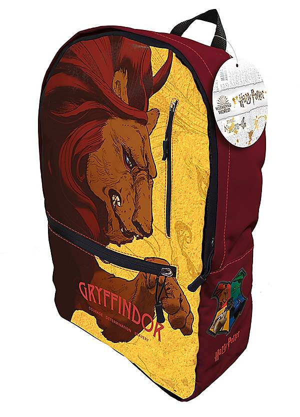 Harry potter hotsell backpack gryffindor