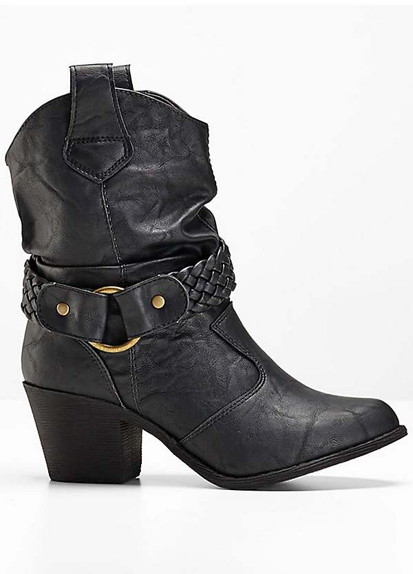 Slouchy hot sale western boots