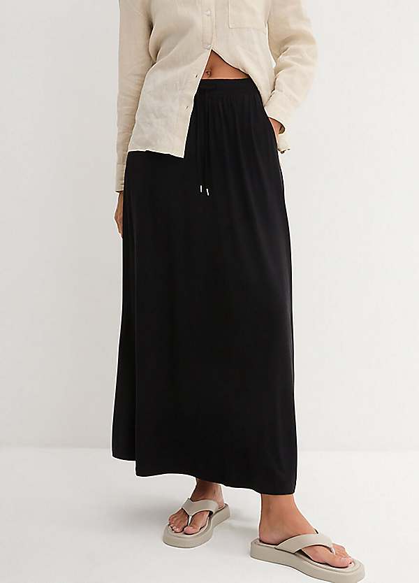 Jersey Midi Skirt