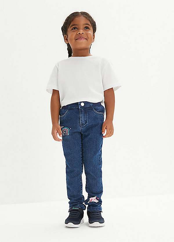 Kids Horse Print Jeans