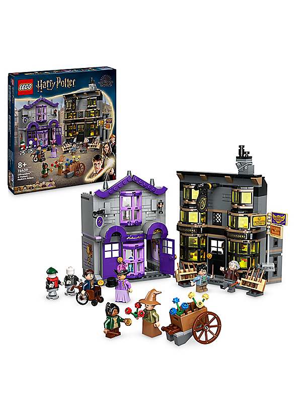 Mini Diagon Alley Lego Set LEGO Harry Potter Ollivanders Madam