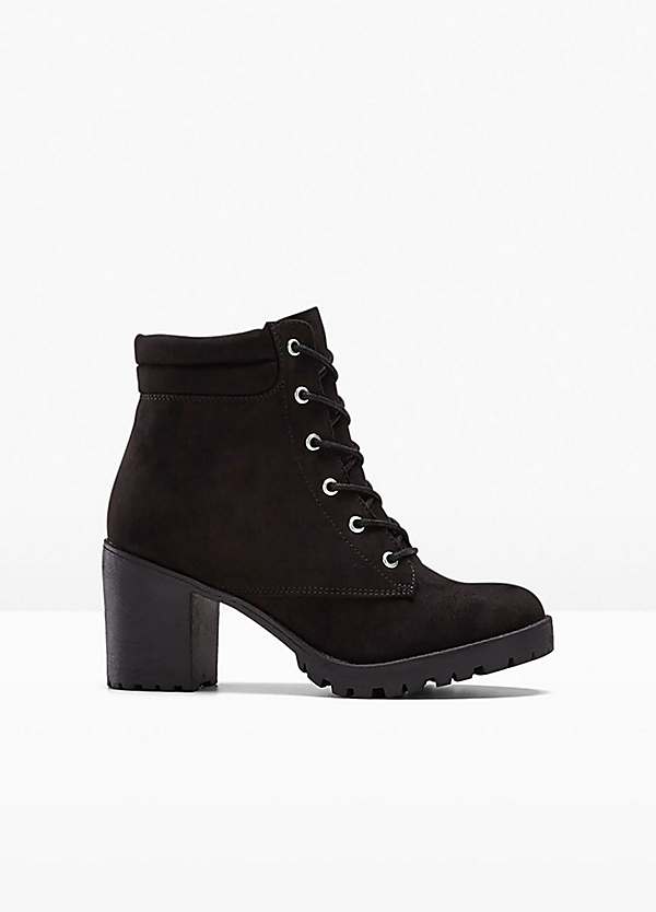 Cheap hot sale heeled boots