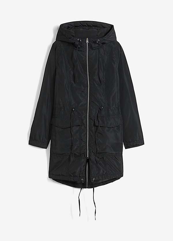 Lightweight hooded coat sale