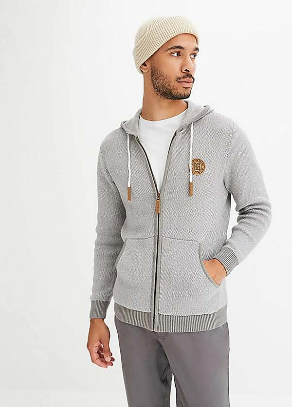Logo Zip Hoodie by bonprix | bonprix