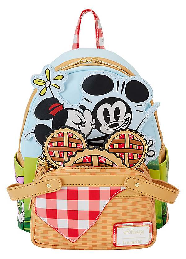 Loungefly Kids Disney Mickey Friends Picnic Mini Backpack