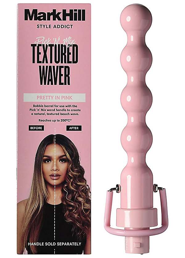 Mark Hill Pick n Mix Pink Textured Hair Waver Barrel bonprix