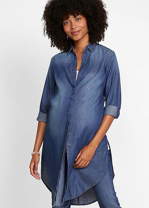 Maternity Denim Shirt by bonprix | bonprix