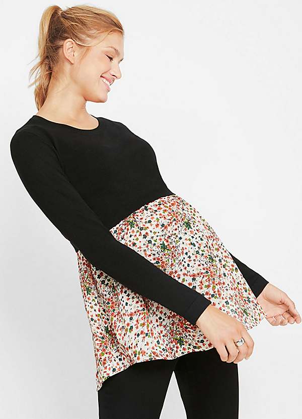 Maternity Layered Look Jumper by 