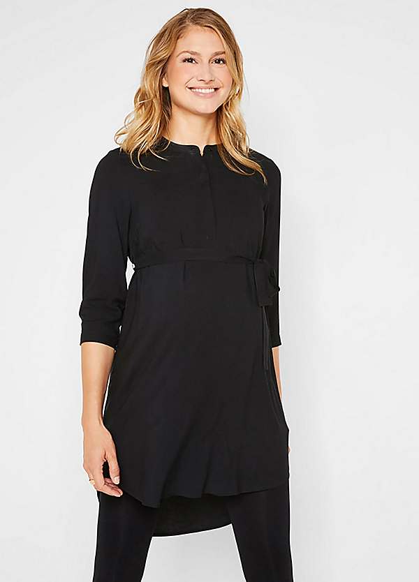 Maternity Tie-Waist Dress