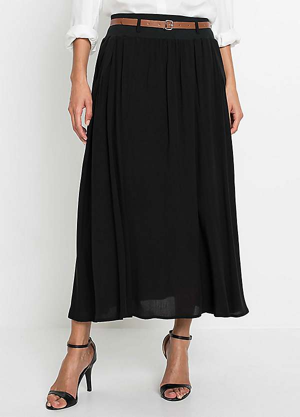 Long skirt 2025 with belt