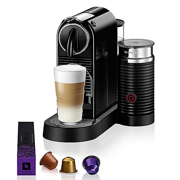 Nespresso by Magimix Citiz Pod Coffee Machine with Milk Frother