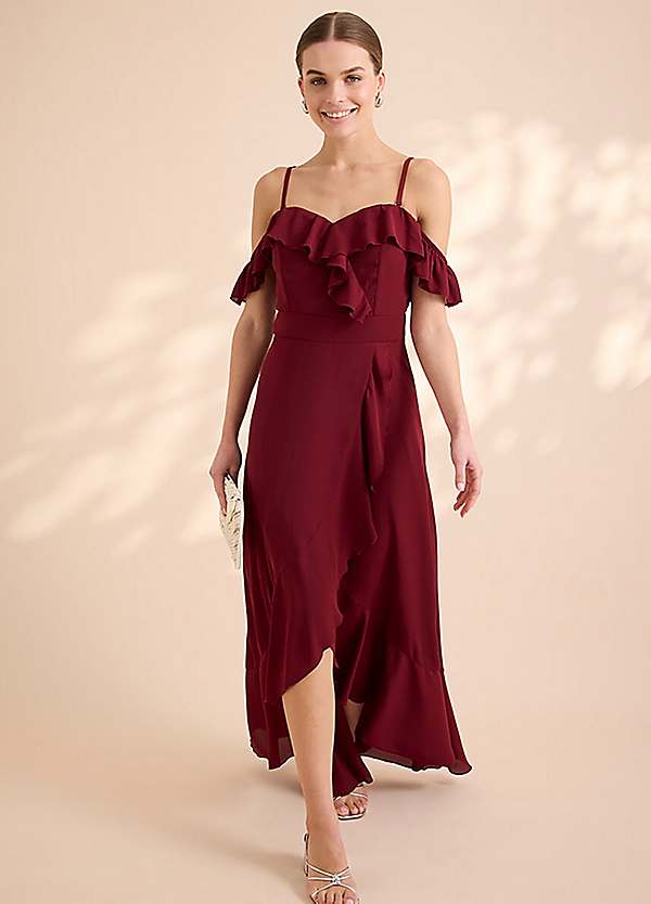 sachin and babi light blue dress Lily Dark Blue Off Shoulder Dress