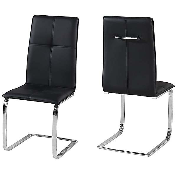 opus dining chairs with chrome legs