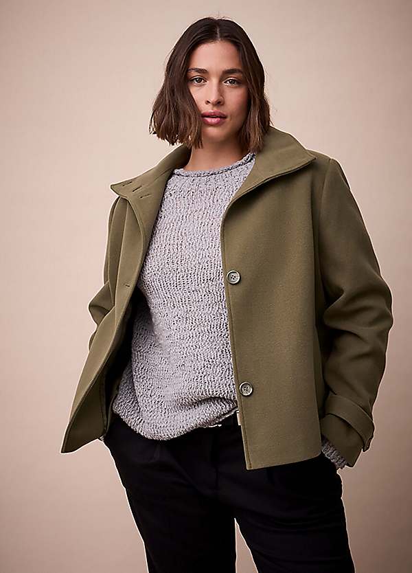 Oversized Stand-Up Collar Coat by bonprix | bonprix