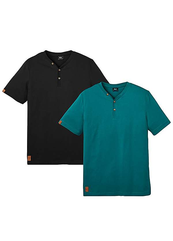 bonprix Pack Of 2 Polo Shirts, Freemans