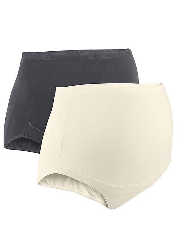 Pack of 2 Maternity Briefs by bonprix