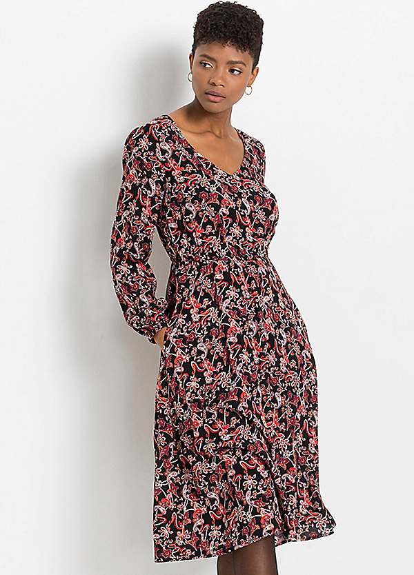 Paisley Midi Dress by bonprix bonprix